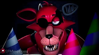 lolbit pounds foxy's close-fisted crack